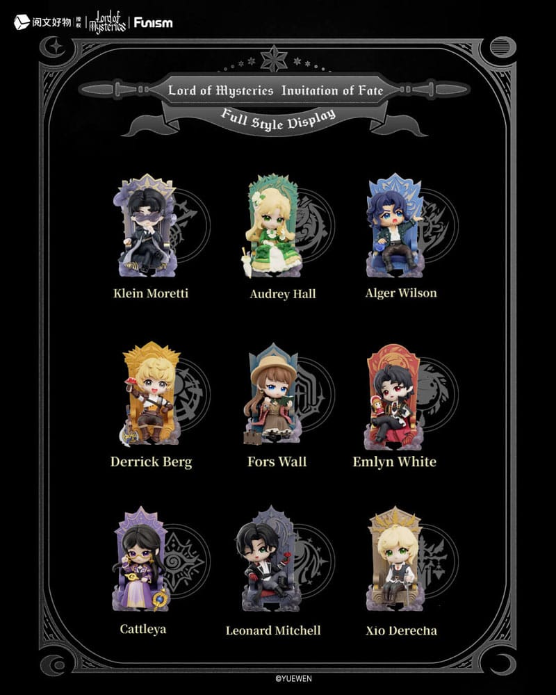 Lord of Mysteries Blind Box Minifiguren Invitation of Fate 9 cm Display (9) Image 15