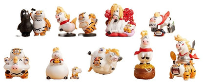 Alexander The Fat Tiger Blind Box Minifiguren The Real Crazy Horse Display (8) Image 1