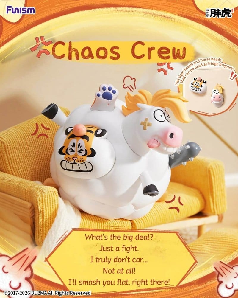 Alexander The Fat Tiger Blind Box Minifiguren The Real Crazy Horse Display (8) Image 7