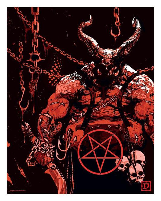 Diablo Kunstdruck Set of Five Limited Edition 36 x 28 cm Image 2