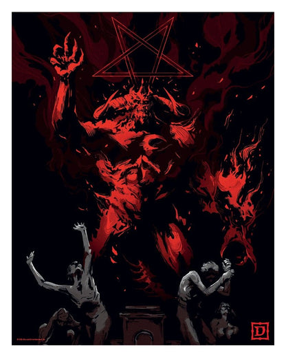Diablo Kunstdruck Set of Five Limited Edition 36 x 28 cm Image 5