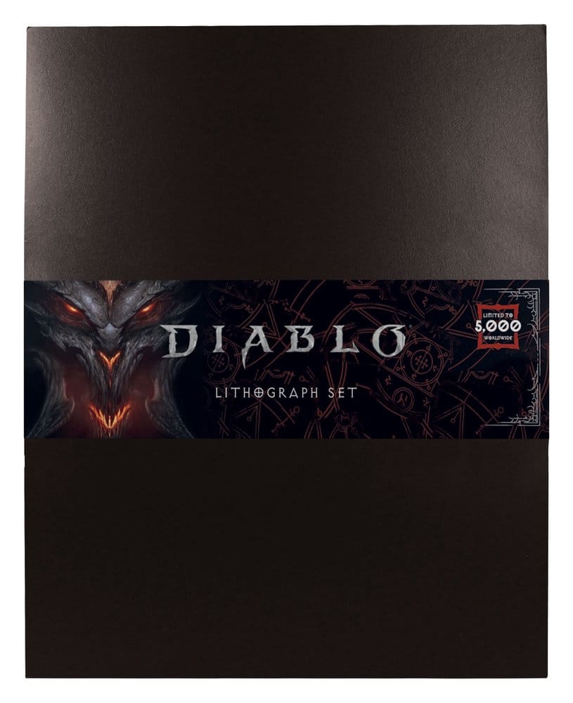 Diablo Kunstdruck Set of Five Limited Edition 36 x 28 cm Image 8