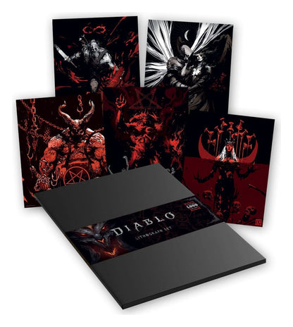 Diablo Kunstdruck Set of Five Limited Edition 36 x 28 cm Image 9