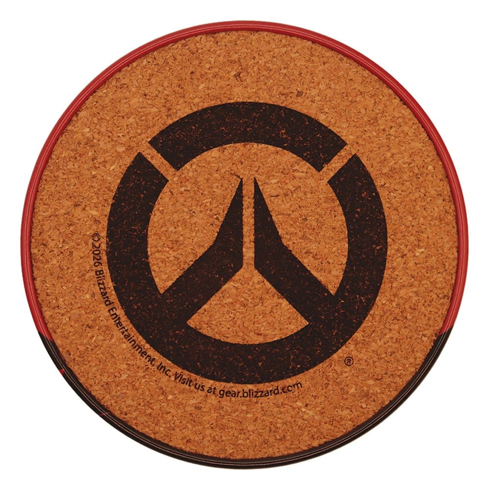 Overwatch Untersetzer 4er-Pack bedrucktes Metall Image 2