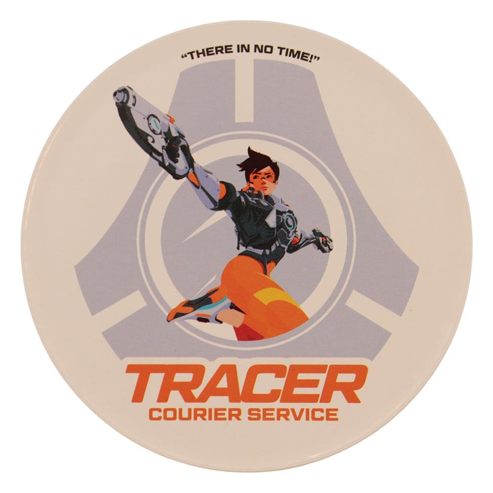 Overwatch Untersetzer 4er-Pack bedrucktes Metall Image 8