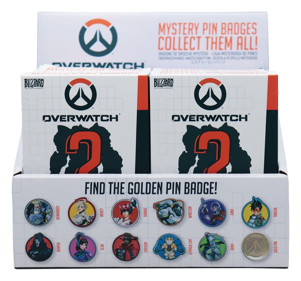 Overwatch Mystery Ansteck-Pins Blind Box Sortiment (12) Image 4