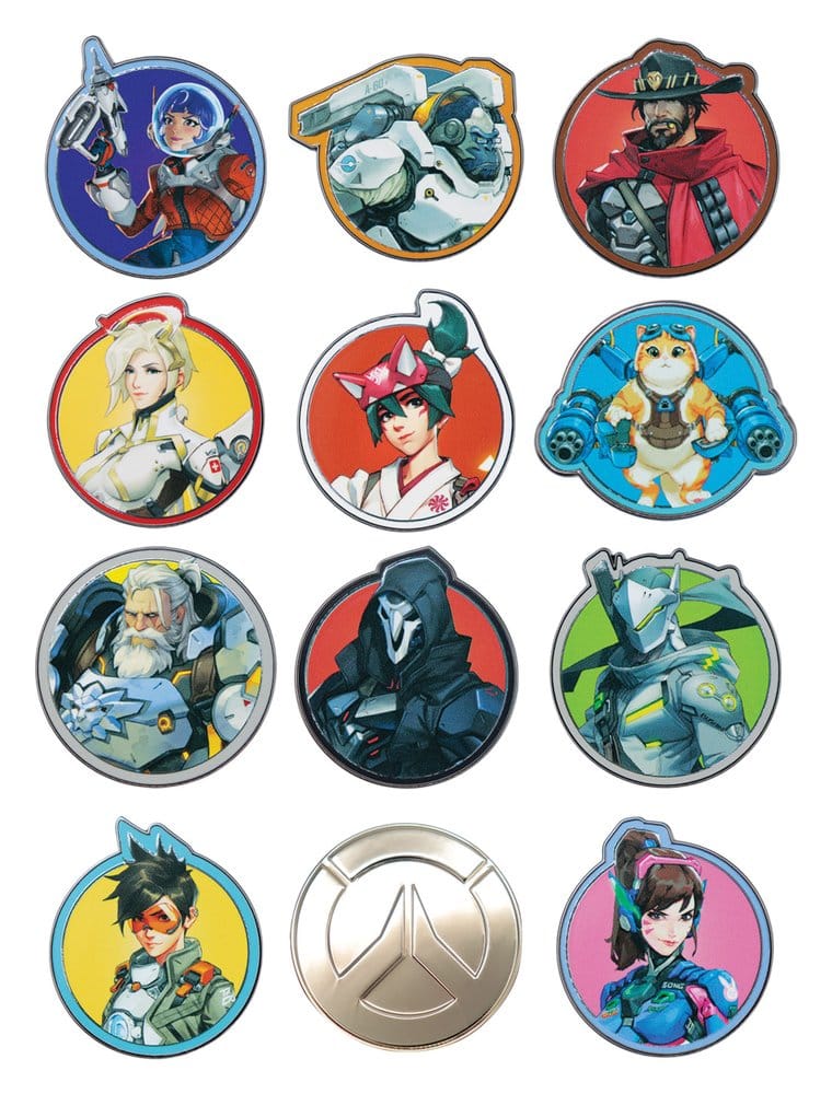 Overwatch Mystery Ansteck-Pins Blind Box Sortiment (12) Image 8