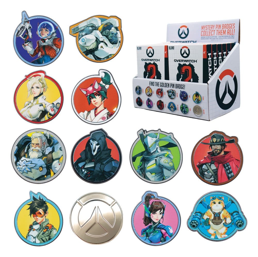 Overwatch Mystery Ansteck-Pins Blind Box Sortiment (12) Image 16