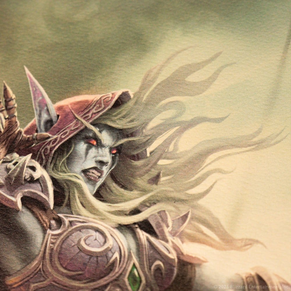 World of Warcraft Kunstdruck Sylvanas vs Anduin Wrynn Limited Edition 42 x 30 cm Image 5