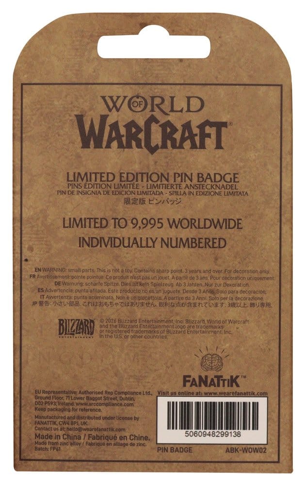 World of Warcraft Ansteck-Pin Pepe Limited Edition Image 3