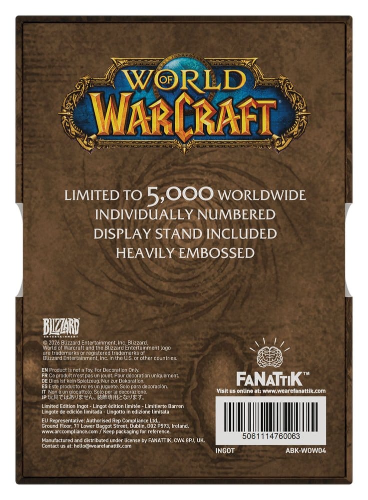 World of Warcraft Metallbarren Cover Limited Edition Image 5