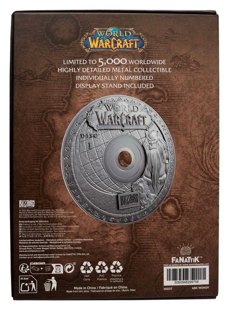 World of Warcraft Replik CD-ROM Limited Edition 11 cm Image 6