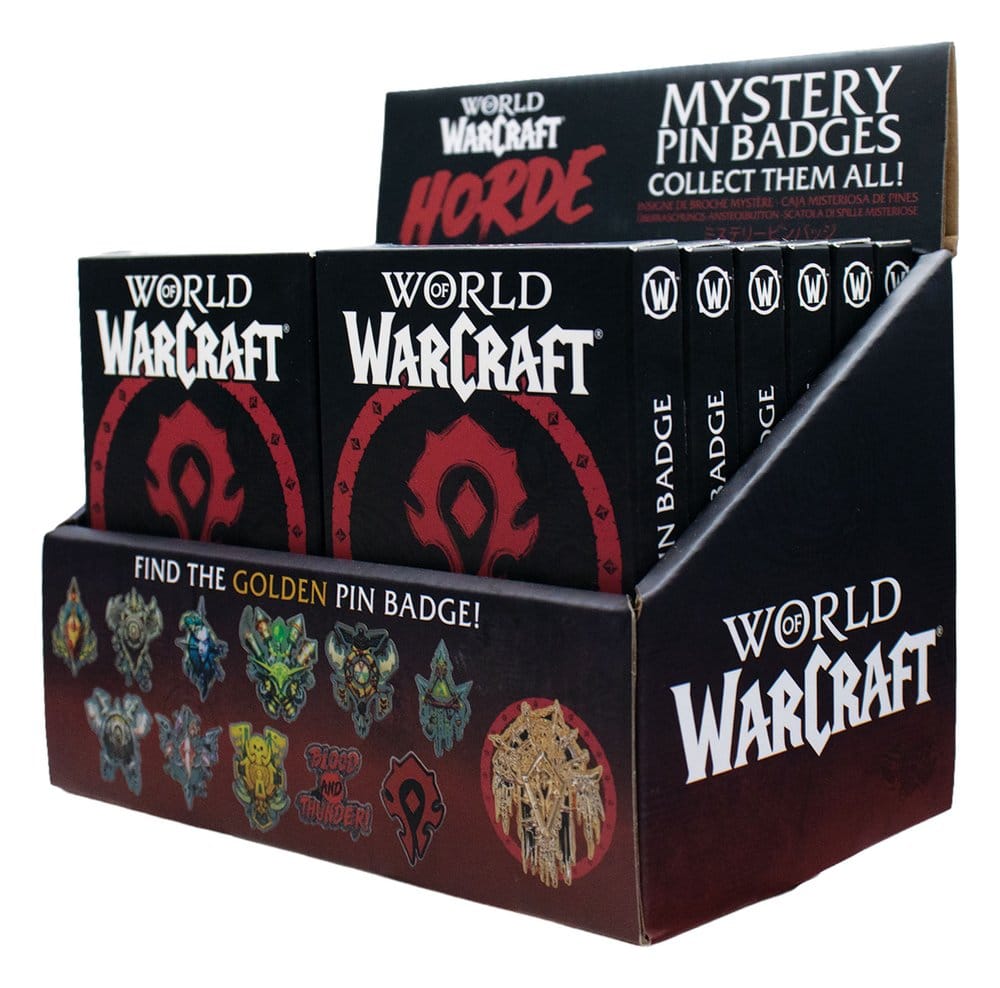 World of Warcraft Mystery Ansteck-Pins Horde Blind Box Display (12) Image 4