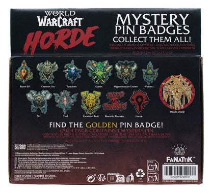 World of Warcraft Mystery Ansteck-Pins Horde Blind Box Display (12) Image 5