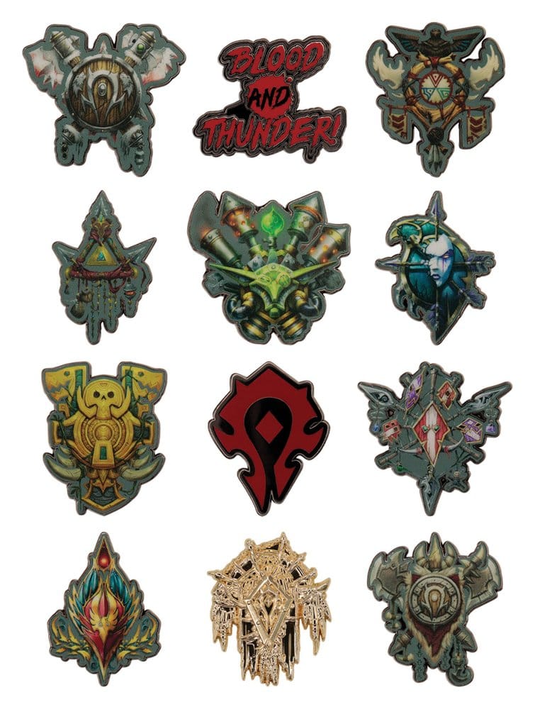 World of Warcraft Mystery Ansteck-Pins Horde Blind Box Display (12) Image 10