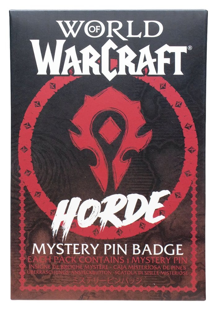World of Warcraft Mystery Ansteck-Pins Horde Blind Box Display (12) Image 16