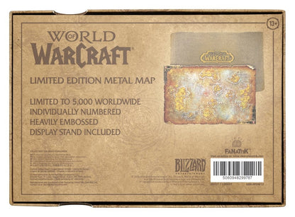 World of Warcraft Replik Metal Map of Azeroth Limited Edition 12 x 18 cm Image 5