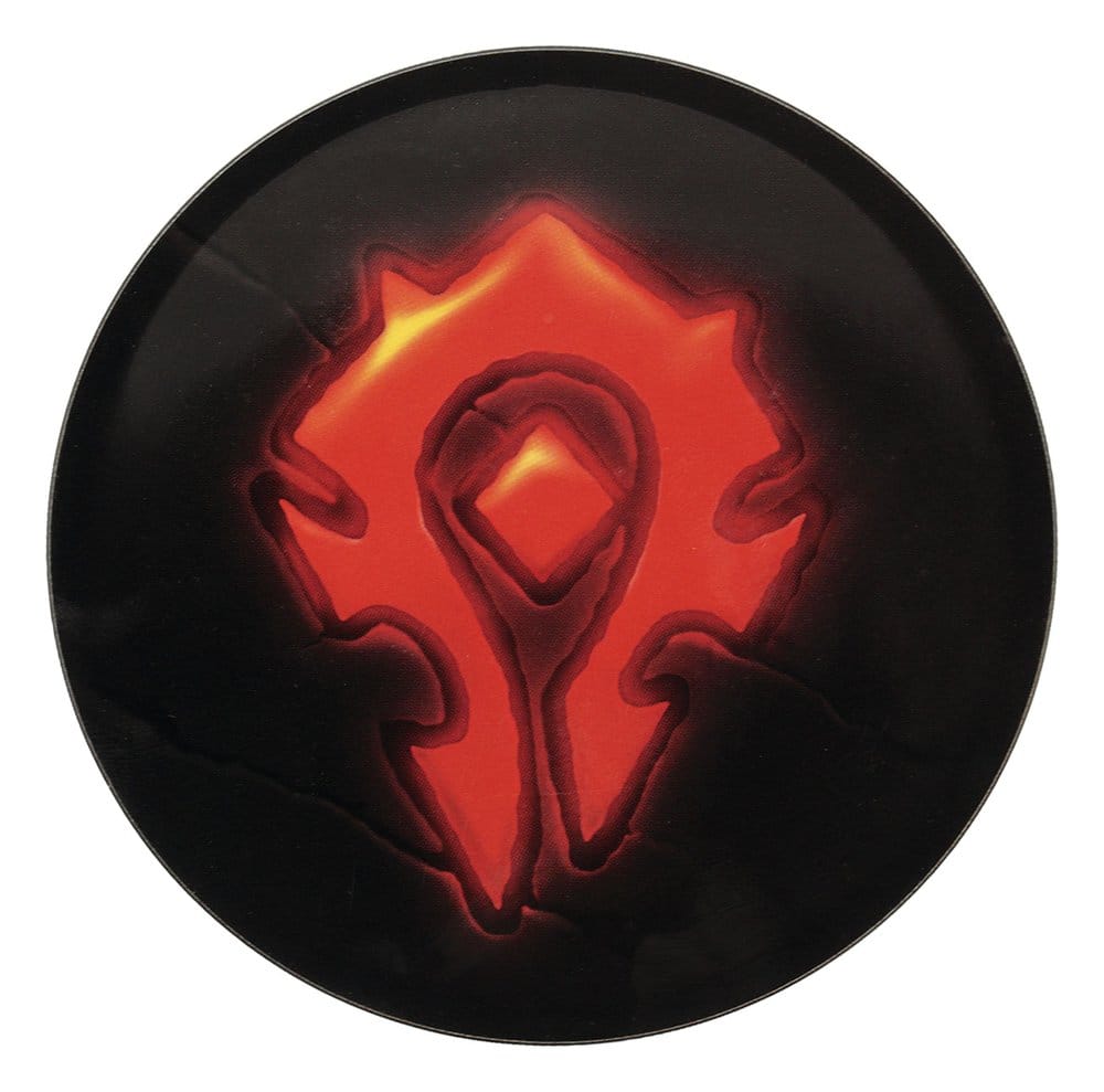 World of Warcraft Untersetzer 4er-Pack bedrucktes Metall Image 5