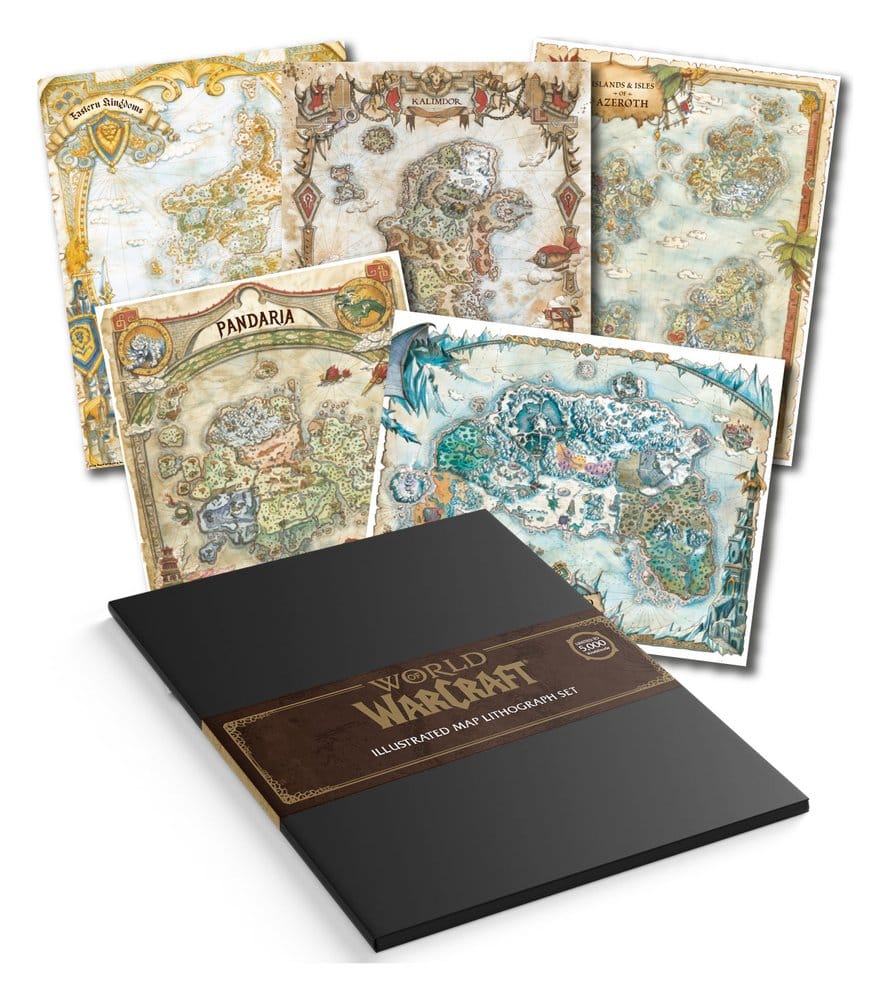 World of Warcraft Kunstdruck Set Limited Edition 42 x 30 cm Image 1