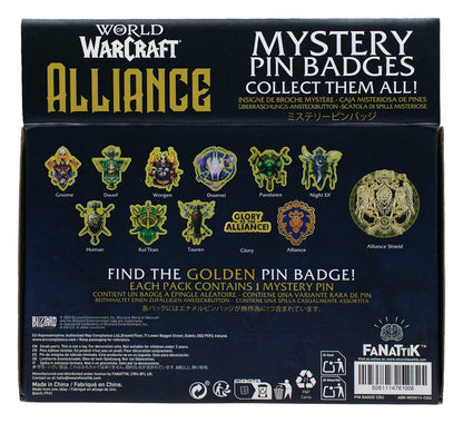World of Warcraft Alliance Ansteck-Pins Blind Box Display (12) Image 4