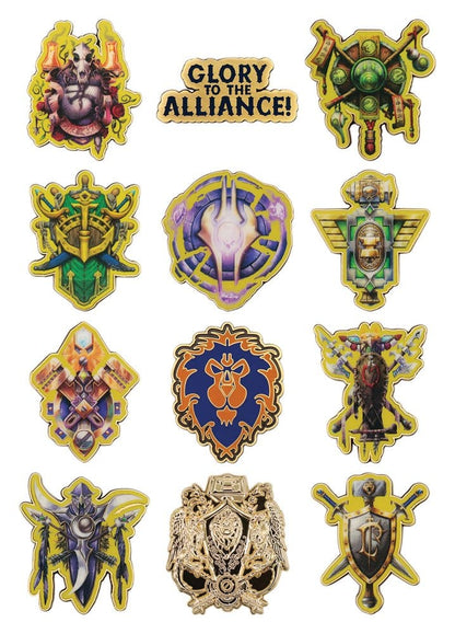World of Warcraft Alliance Ansteck-Pins Blind Box Display (12) Image 10