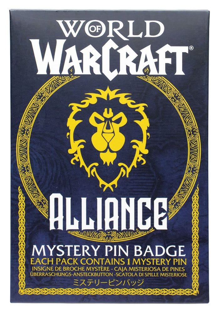 World of Warcraft Alliance Ansteck-Pins Blind Box Display (12) Image 16