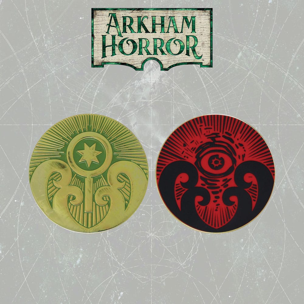 Arkham Horror Sammelmünze Clues & Doom Limited Edition Image 2