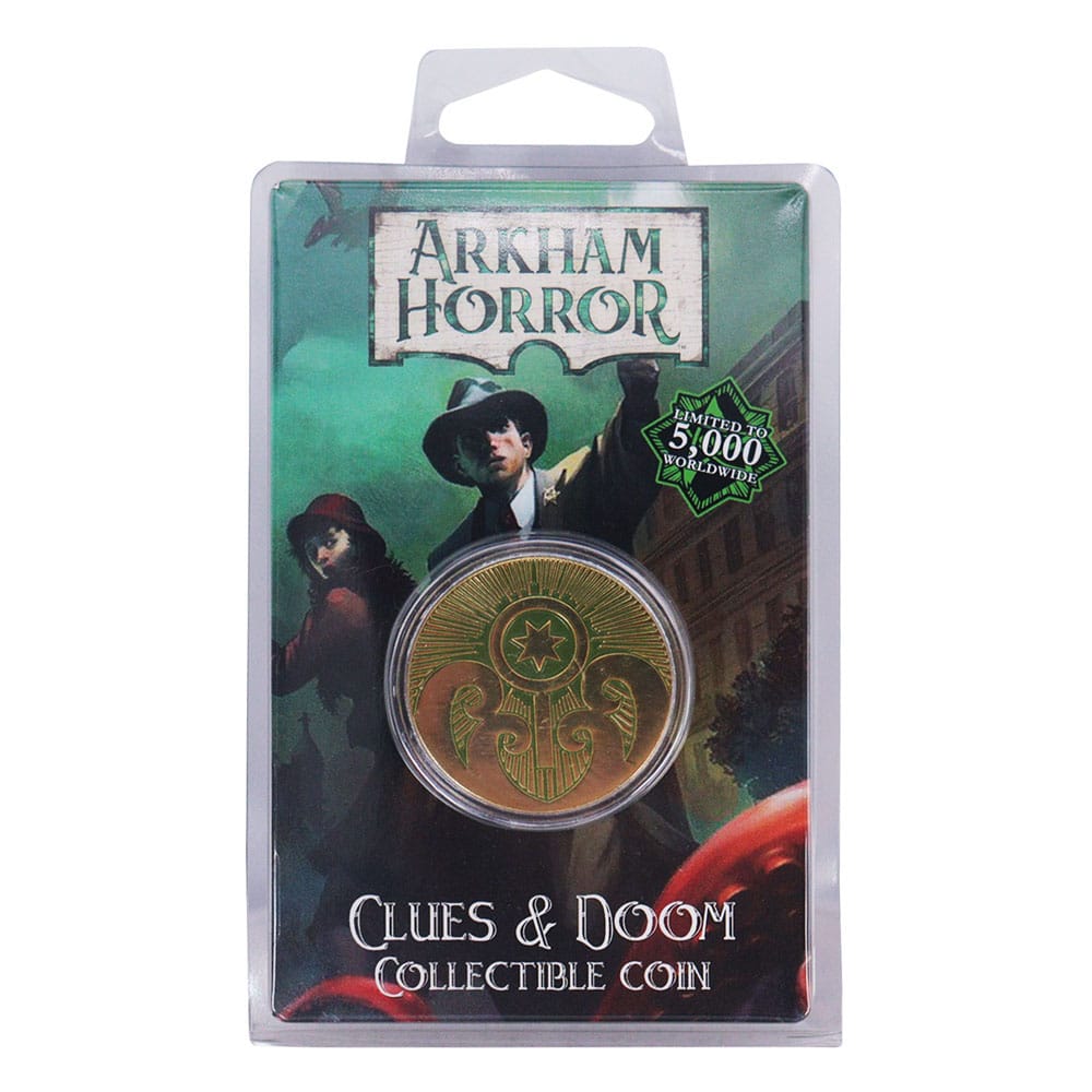 Arkham Horror Sammelmünze Clues & Doom Limited Edition Image 3