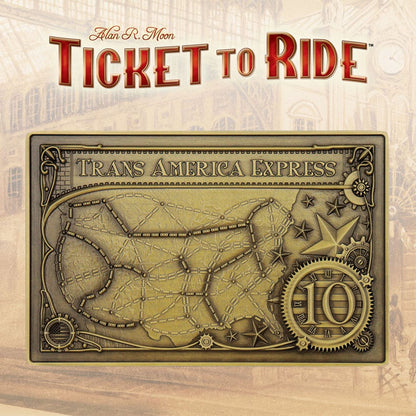 Ticket to Ride Metallbarren Trans America Express Limited Edition Image 2