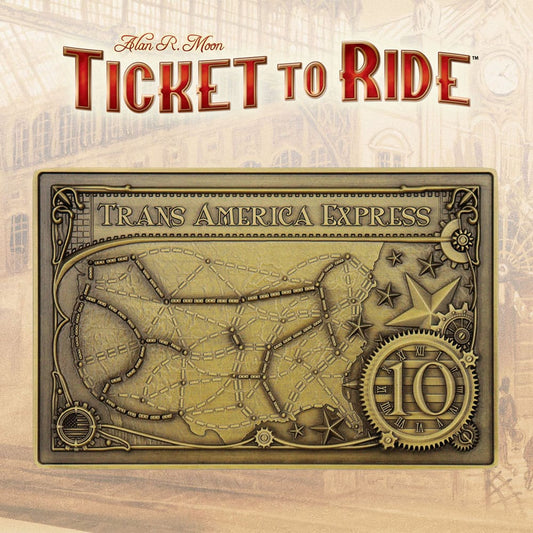 Ticket to Ride Metallbarren Trans America Express Limited Edition Image 2