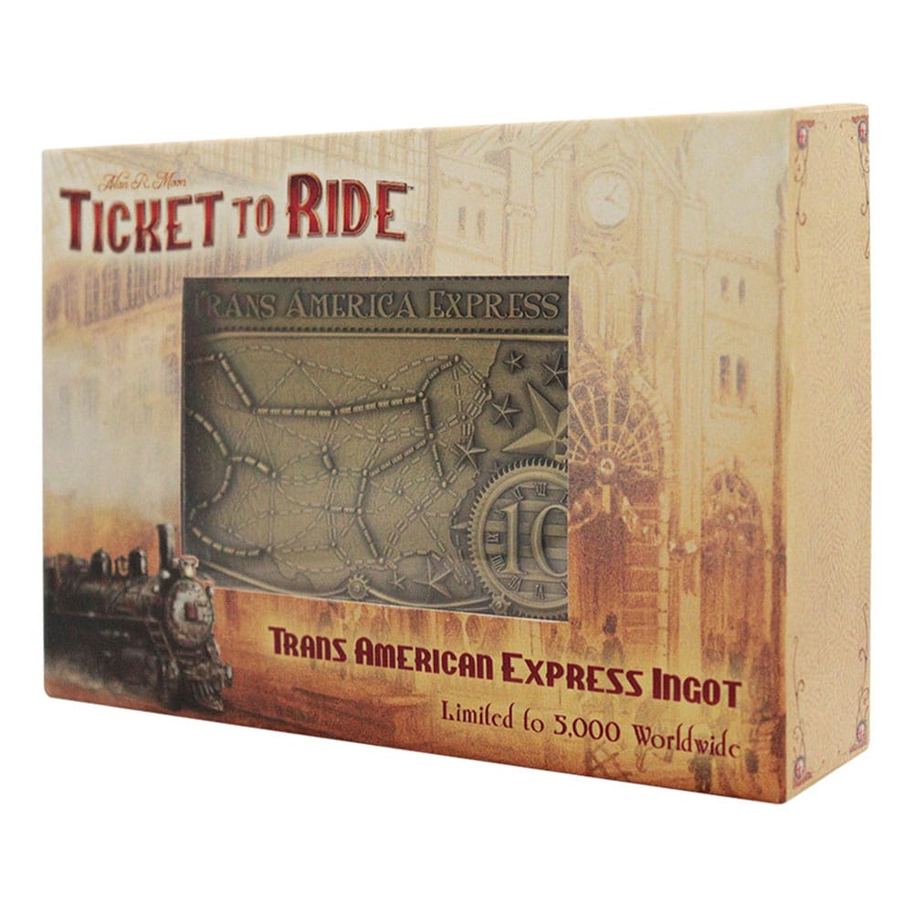 Ticket to Ride Metallbarren Trans America Express Limited Edition Image 3