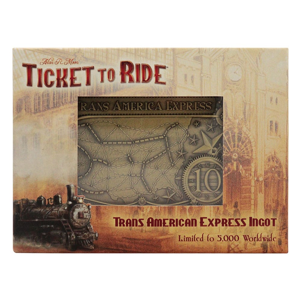 Ticket to Ride Metallbarren Trans America Express Limited Edition Image 5