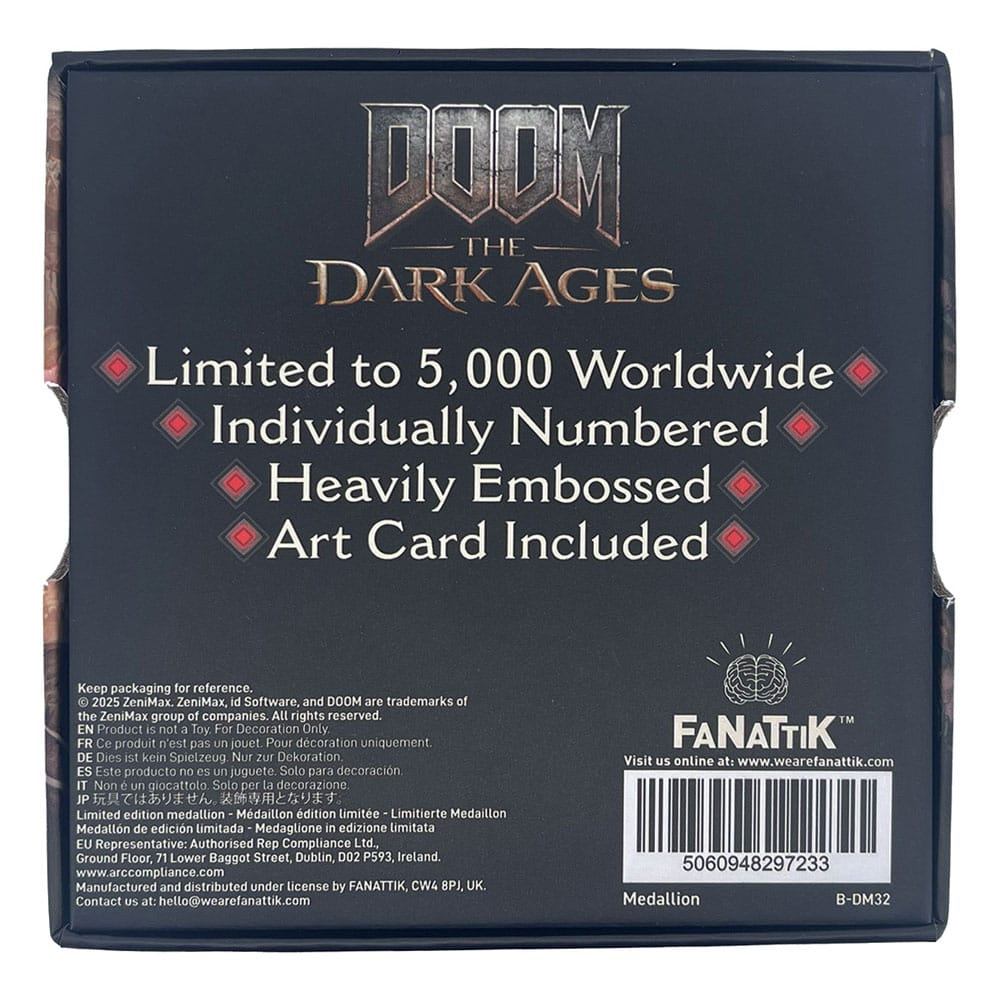 Doom: The Dark Ages Medaille Saw Shield Image 3