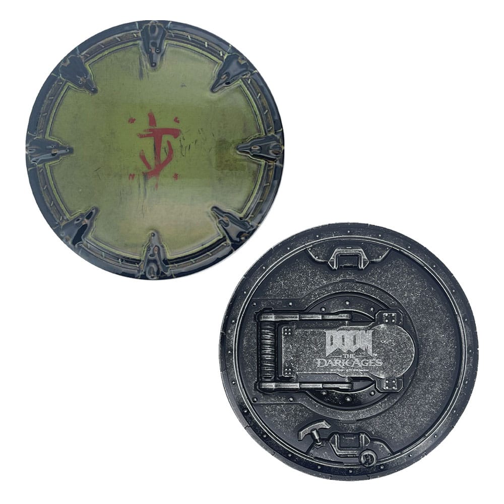 Doom: The Dark Ages Medaille Saw Shield Image 5
