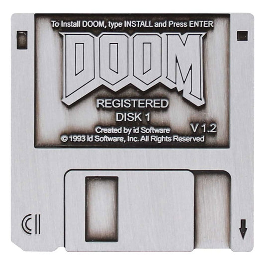 Doom Ansteck-Pin Floppy Disk Limited Edition Image 1