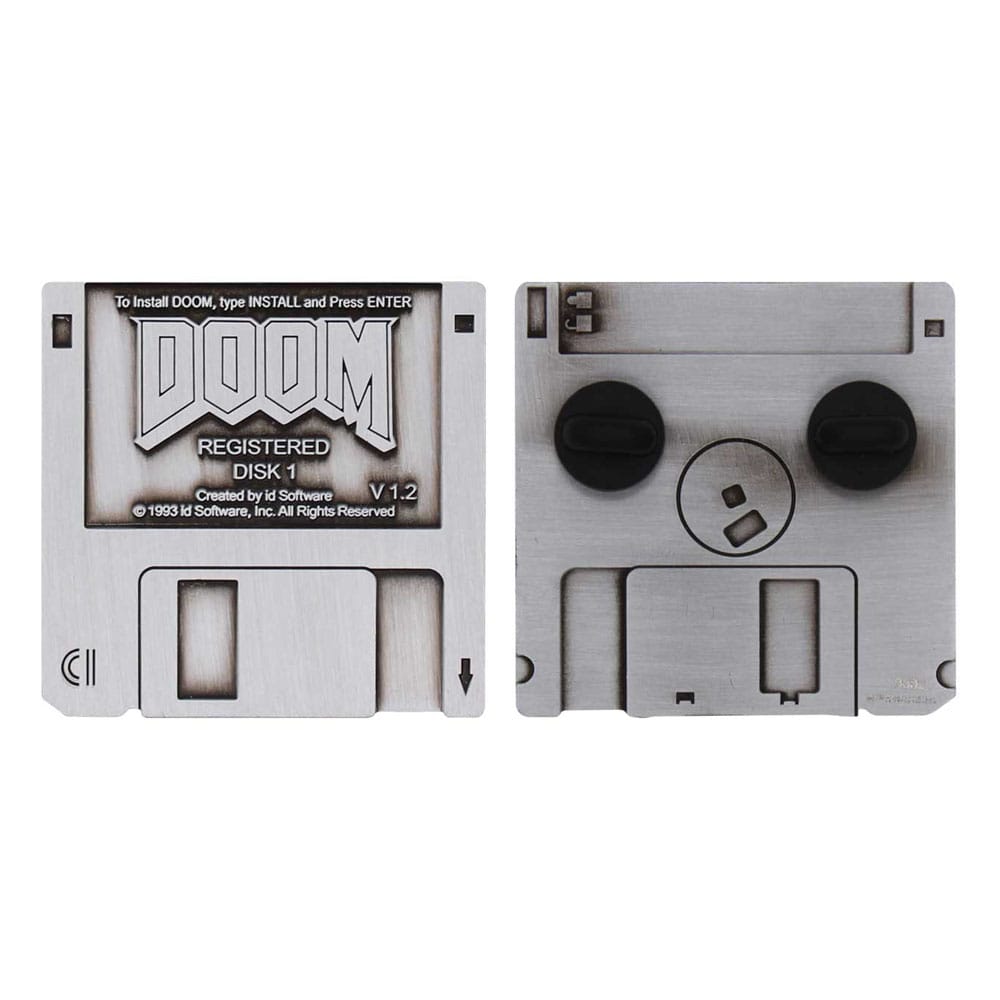 Doom Ansteck-Pin Floppy Disk Limited Edition Image 3