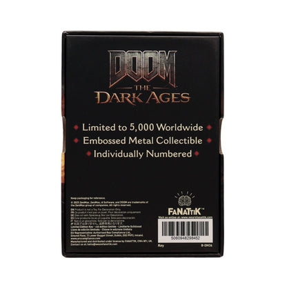 Doom: The Dark Ages Replik Secret Key Limited Edition Image 3