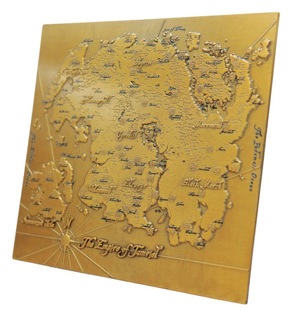 The Elder Scrolls Replik Metal Map of Tamriel Limited Edition 15 x 13 cm Image 2
