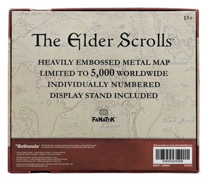 The Elder Scrolls Replik Metal Map of Tamriel Limited Edition 15 x 13 cm Image 5