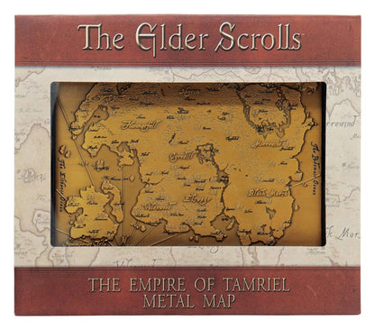 The Elder Scrolls Replik Metal Map of Tamriel Limited Edition 15 x 13 cm Image 6