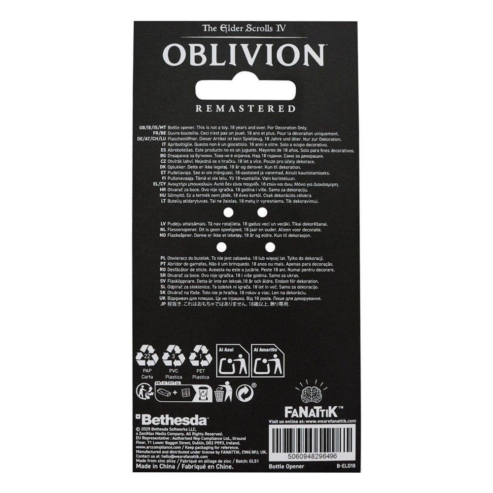 The Elder Scrolls IV: Oblivion Flaschenöffner Mehrune´s Razor Image 3