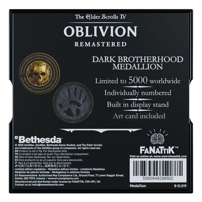 The Elder Scrolls IV: Oblivion Medaille Dark Brotherhood Image 3
