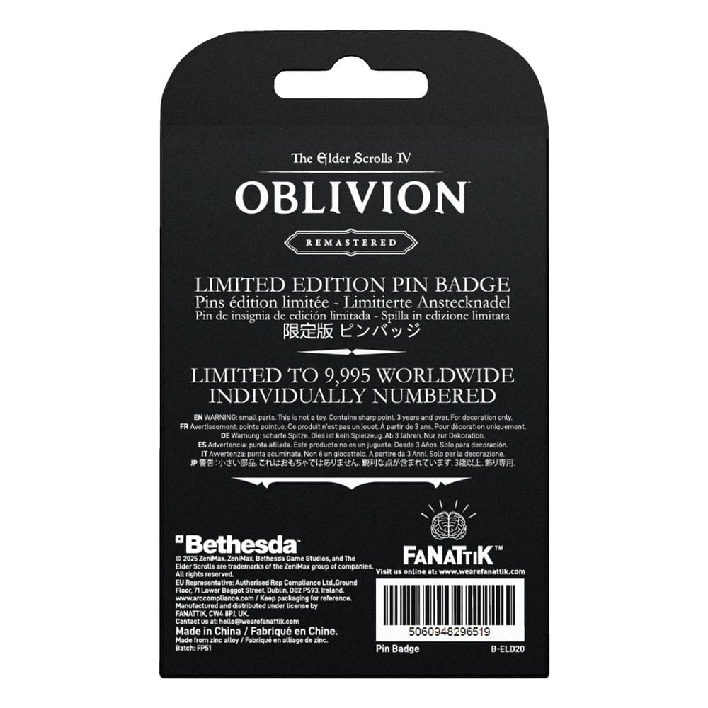 The Elder Scrolls IV: Oblivion Ansteck-Pin Adoring Fan Image 2