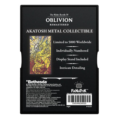 The Elder Scrolls IV: Oblivion Metallbarren Akatosh Image 3