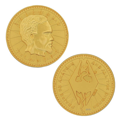The Elder Scrolls Sammelmünze Septim Misty Gold Edition Image 1