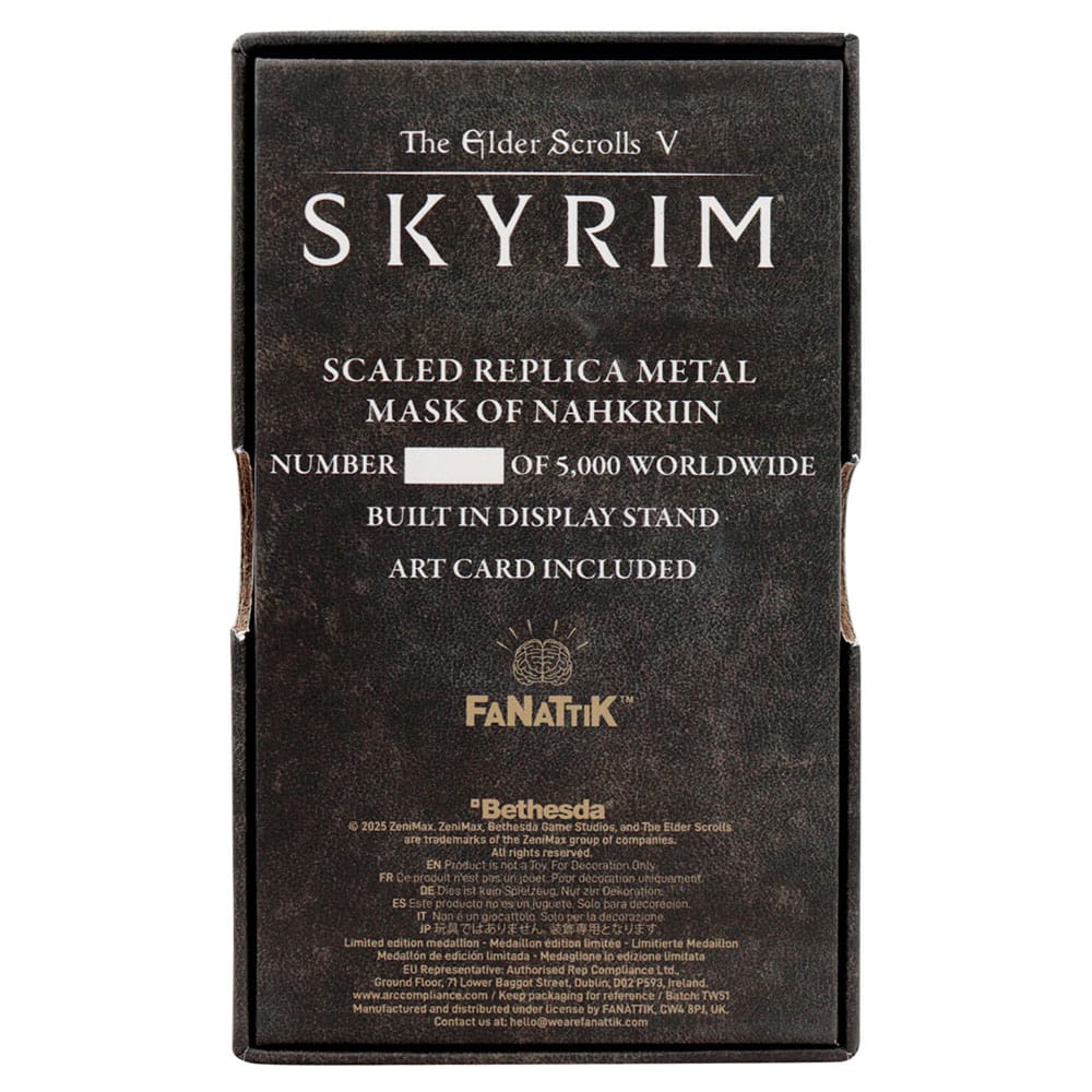 The Elder Scrolls V Replik Skyrim Nahkriin Dragon Priest Mask Limited Edition Image 4