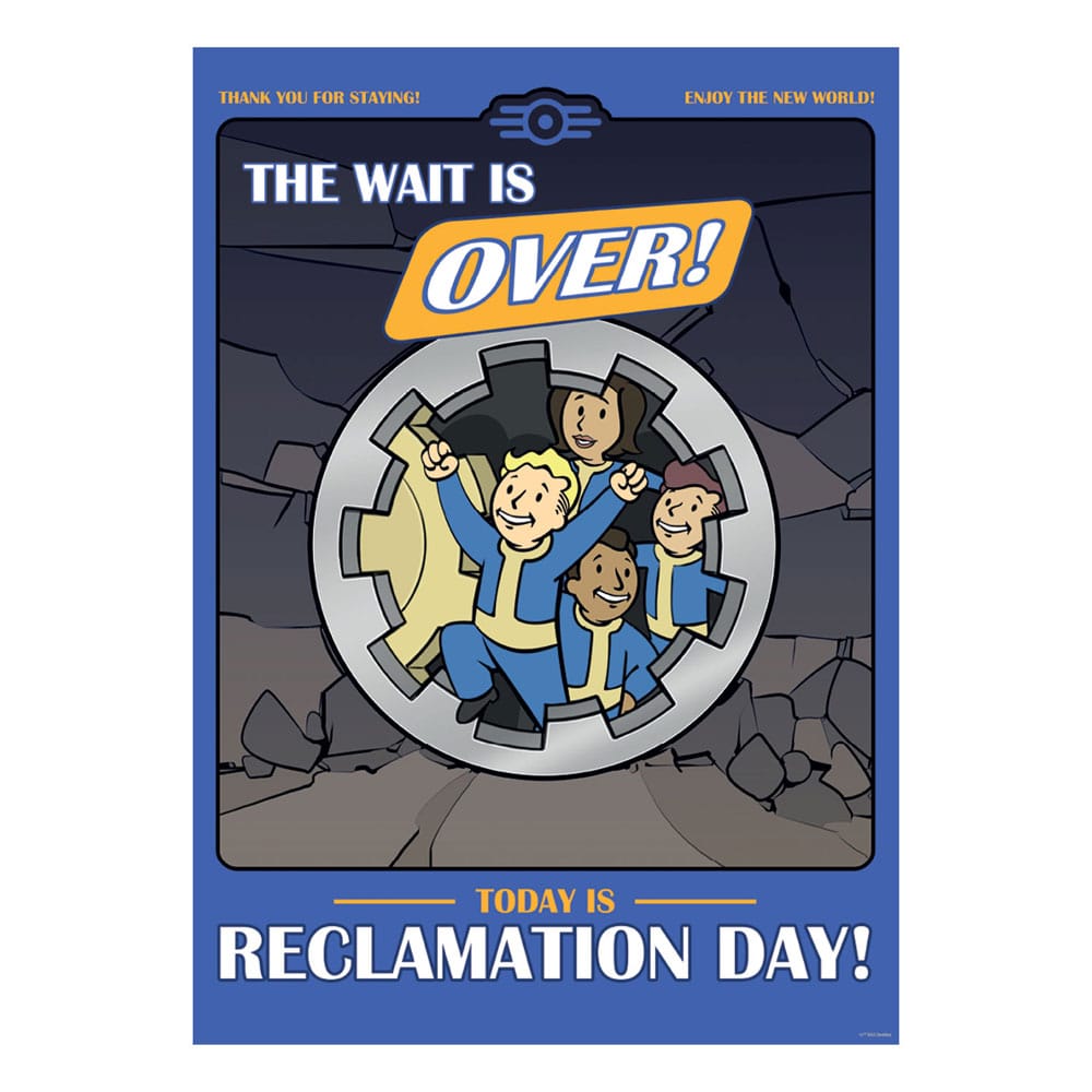 Fallout Kunstdruck Reclamation Day Limited Edition 42 x 30 cm Image