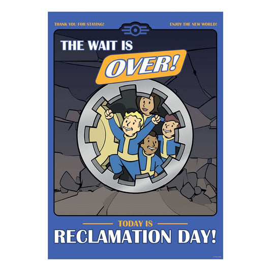 Fallout Kunstdruck Reclamation Day Limited Edition 42 x 30 cm Image