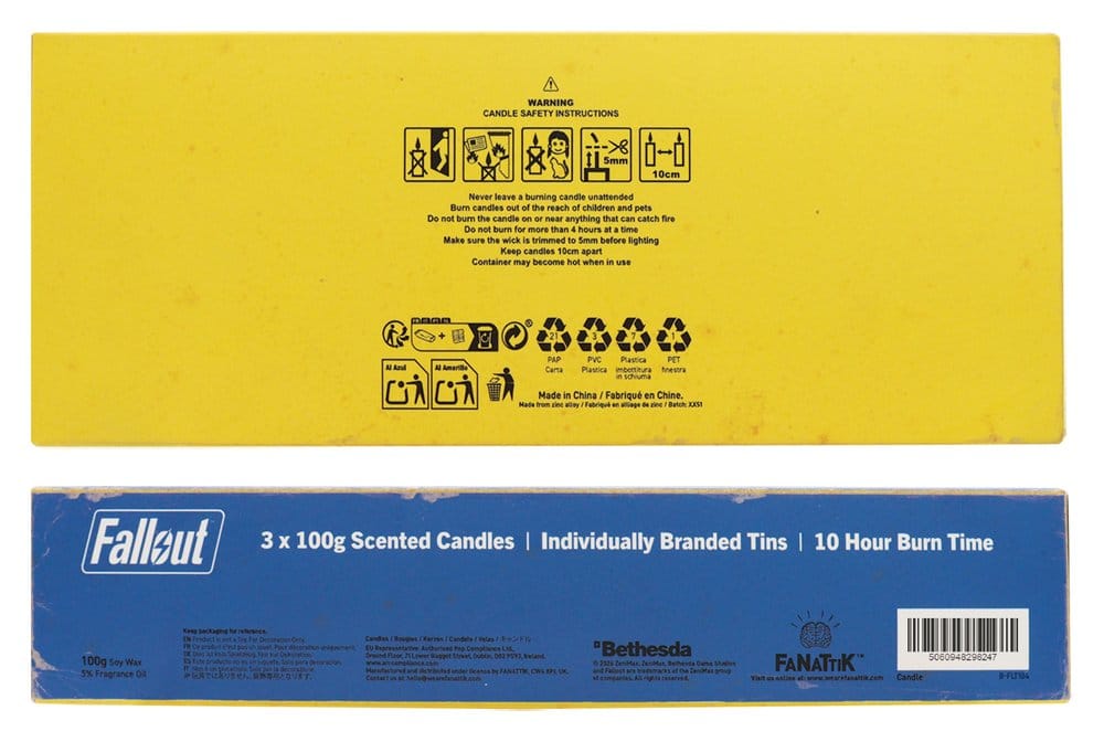 Fallout Duftkerzen 3er-Pack Vault Dweller's 6 cm Image 5