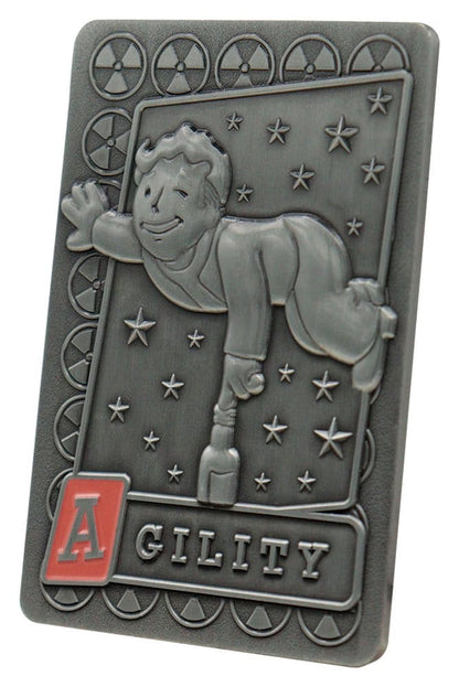 Fallout Metallbarren mit Album S.P.E.C.I.A.L. Perk Card Collector’s Album Image 2